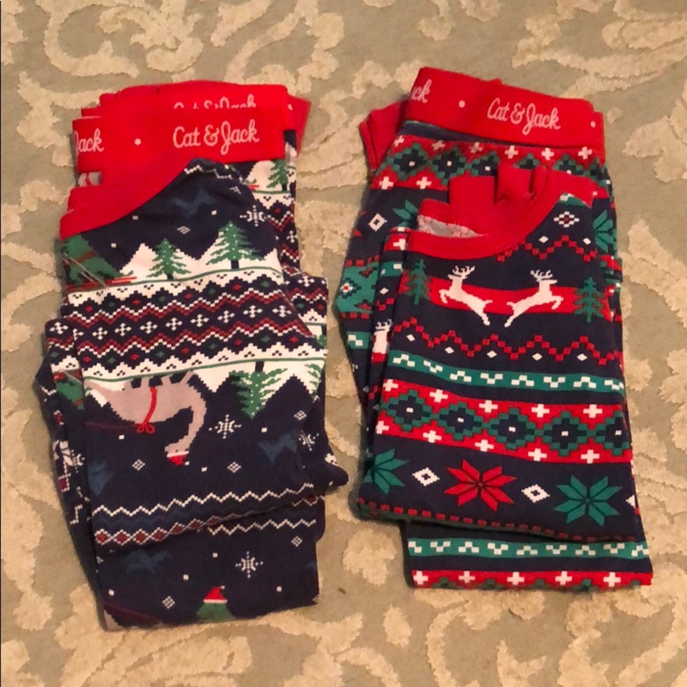 Cat & Jack boys Christmas PJs (2 set)